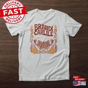 Brandi Carlile Guitarland Tour  T-Shirt  Butterfly Unisex